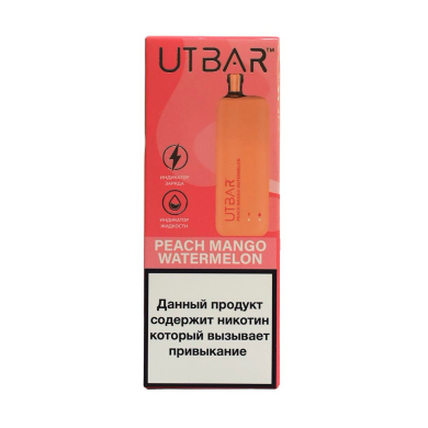   UTBAR (6000) - Peach Mango Watermelon  (++)