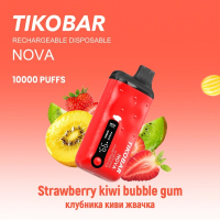 ()  Tikobar NOVA X (10.000) - (  ) Strawberry Kiwi Bubble Gum